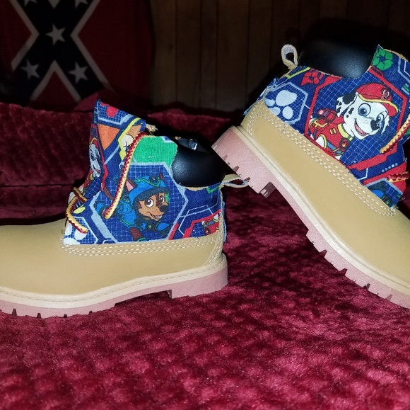 paw patrol timberland boots